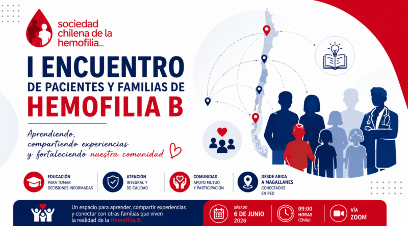 I Encuentro de Pacientes y Familias de Hemofilia B: Conocimiento, Comunidad y Atención Integral