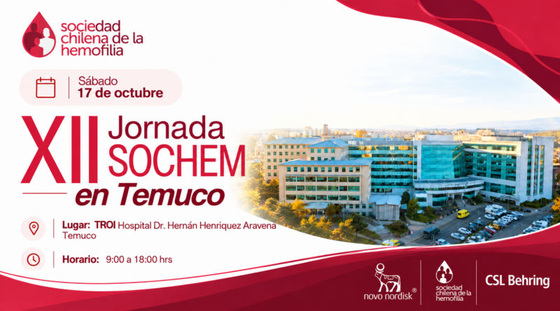 ¡Inscríbete en la XII Jornada SOCHEM en Temuco!